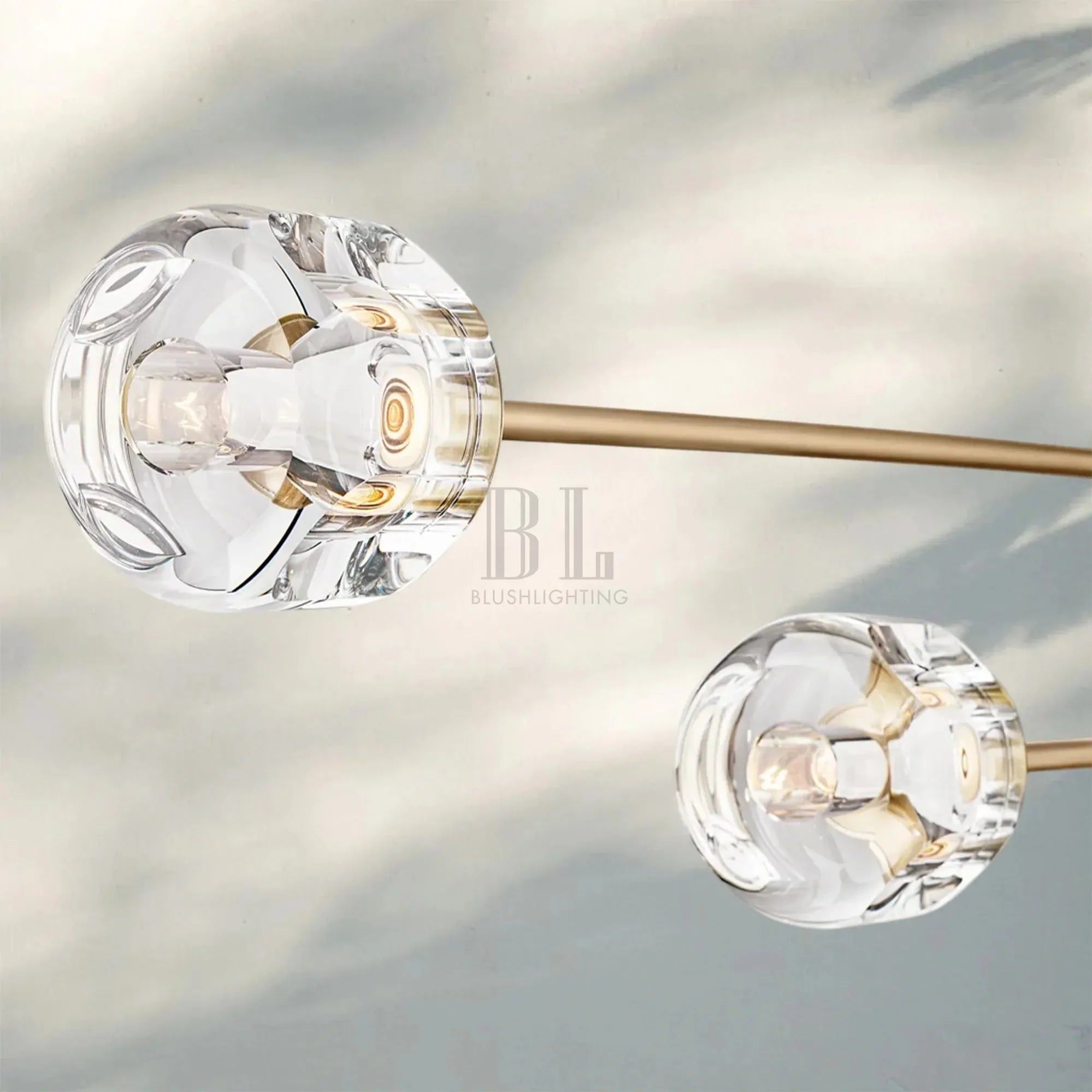 Demart Mobile Linear Chandelier 54" 72"-