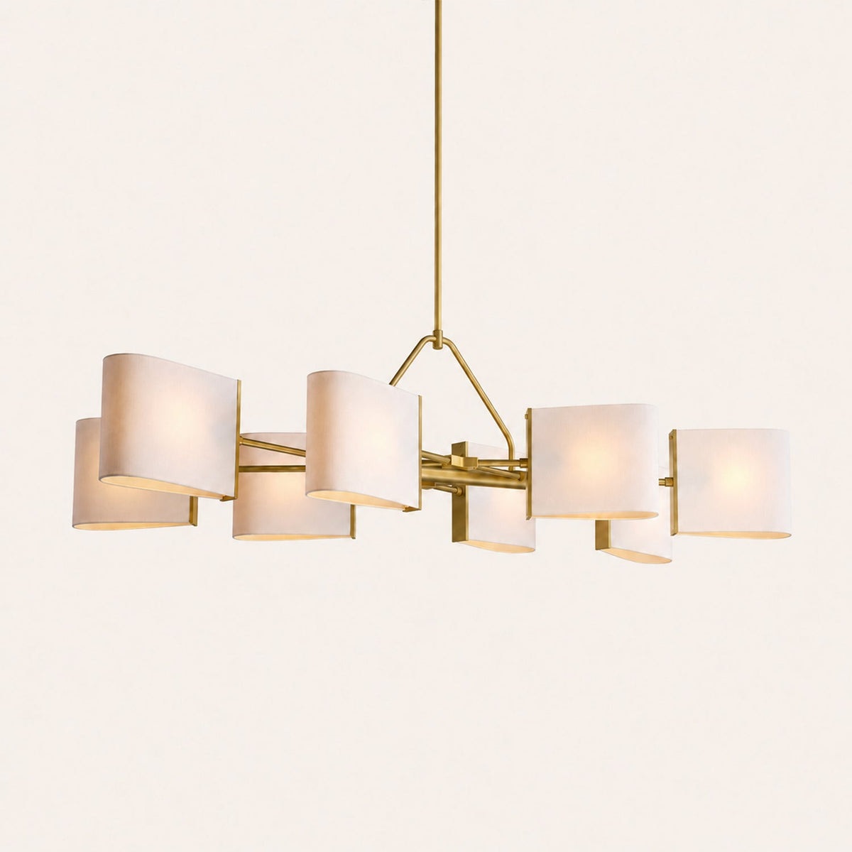 Dessay Linear Chandelier - BrassBlushlighting