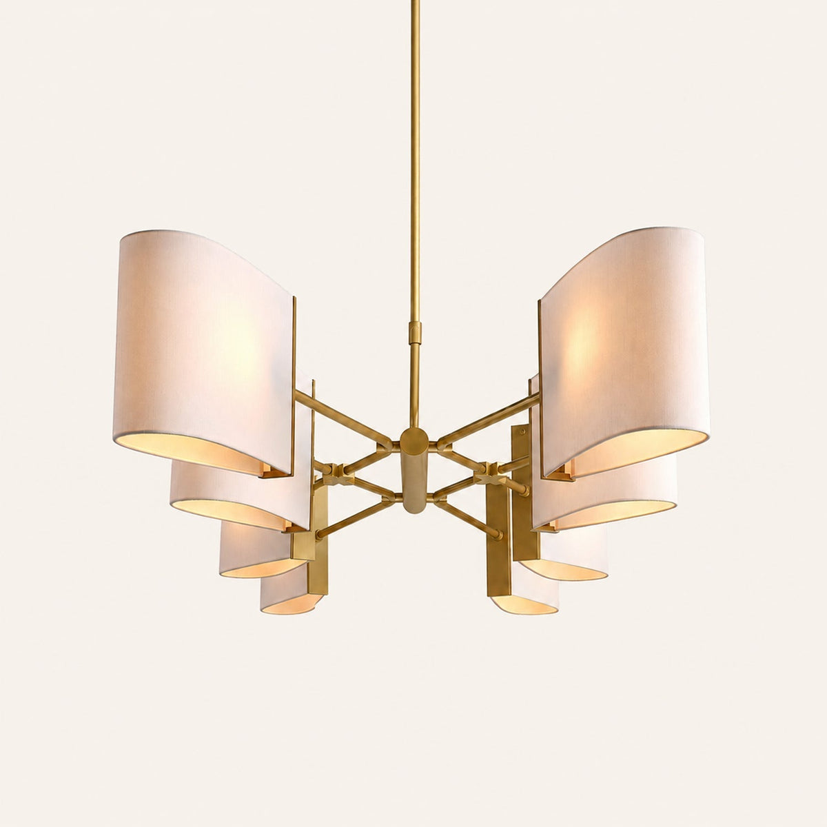 Dessay Linear Chandelier - BrassBlushlighting