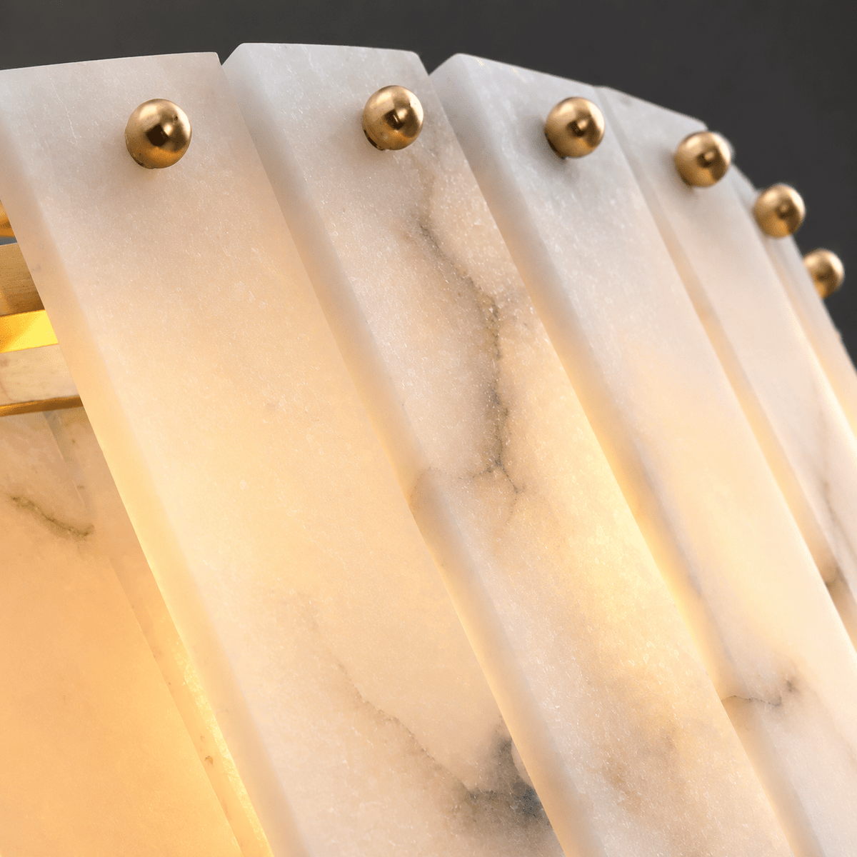 Dining Room Chandelier | Spanish Alabaster Tiered Style | Solenne - D23.6” × H8.7”Blushlighting