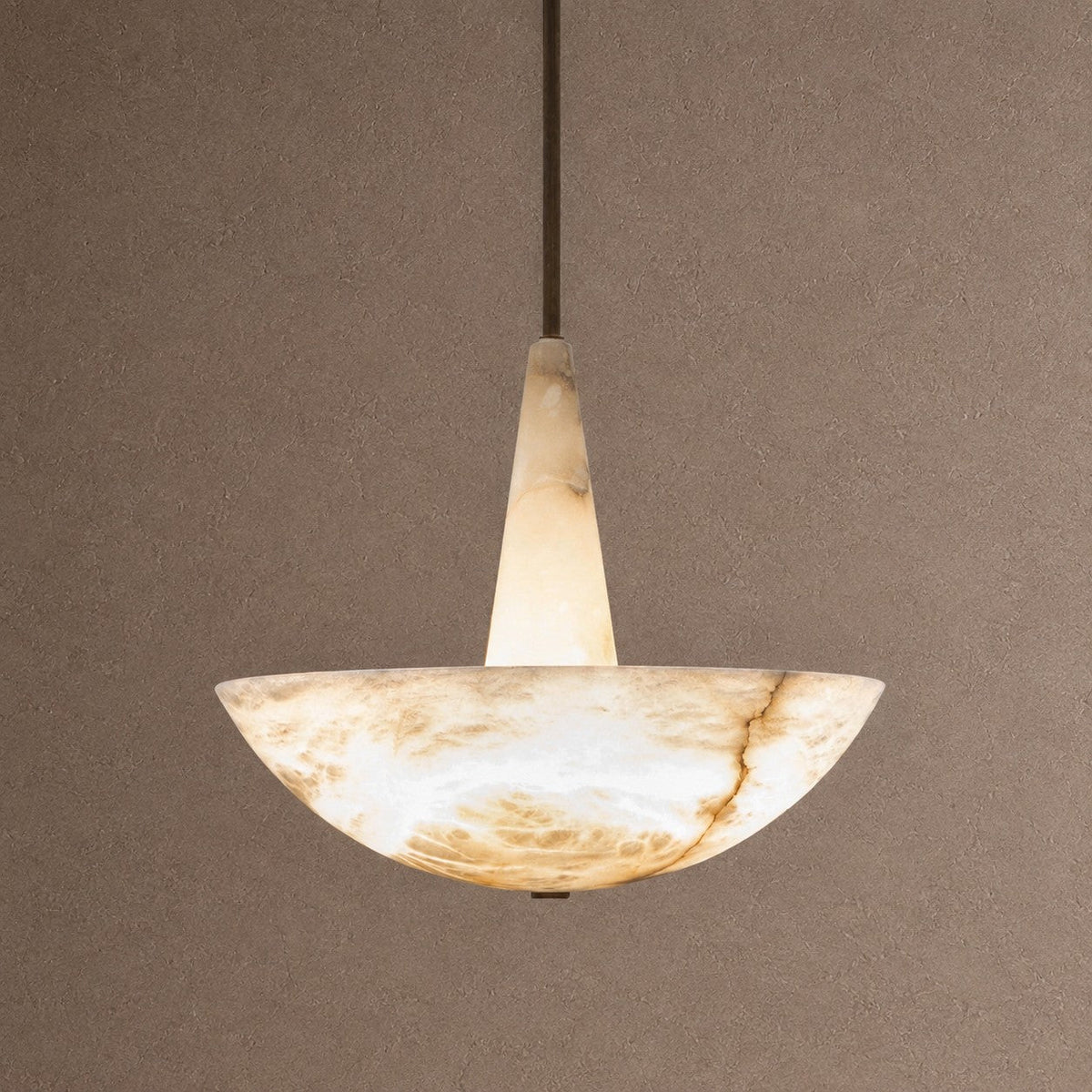 Domus Round Chandelier - ∅ 19.7″ x H 19.7″ / Dia 50cm x H 50cmWhiteWarm LightBlushlighting