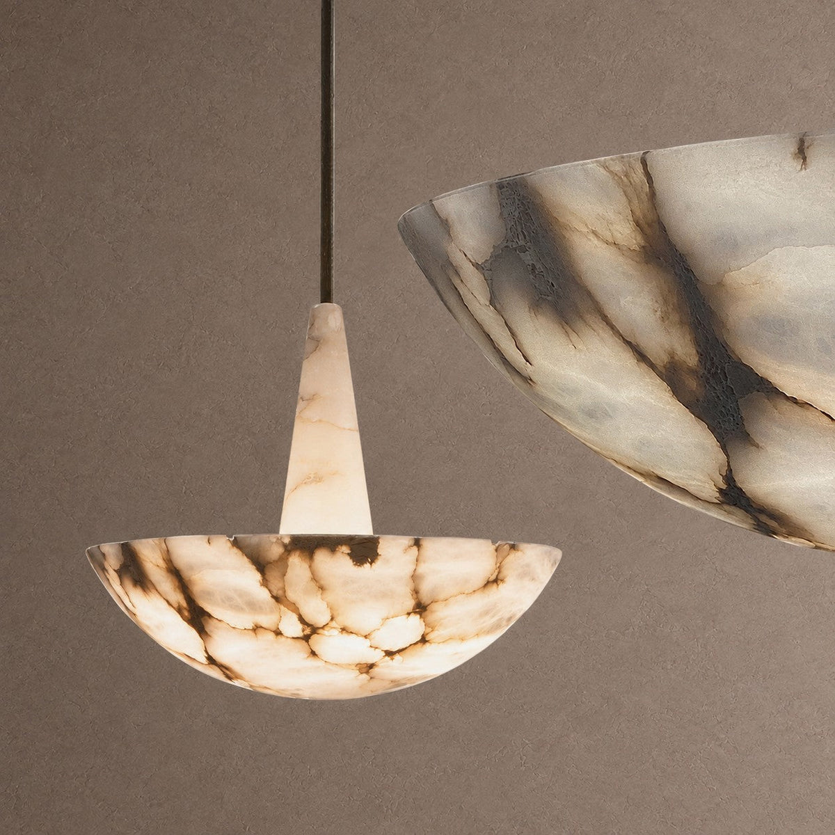 Domus Round Chandelier - ∅ 19.7″ x H 19.7″ / Dia 50cm x H 50cmWhiteWarm LightBlushlighting