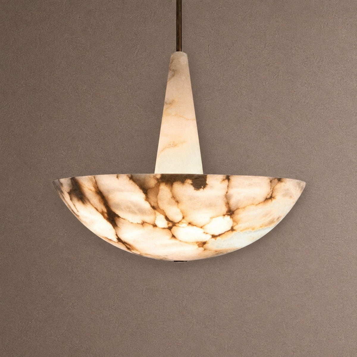 Domus Round Chandelier - ∅ 19.7″ x H 19.7″ / Dia 50cm x H 50cmWhiteWarm LightBlushlighting