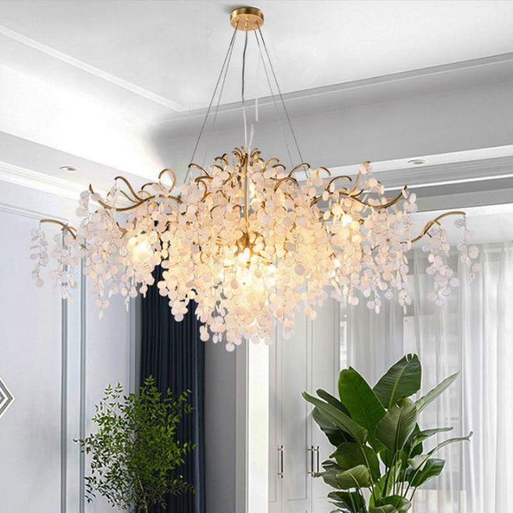 Donna Oval Tree Branch Chandelier - 47.2" LBlushlighting