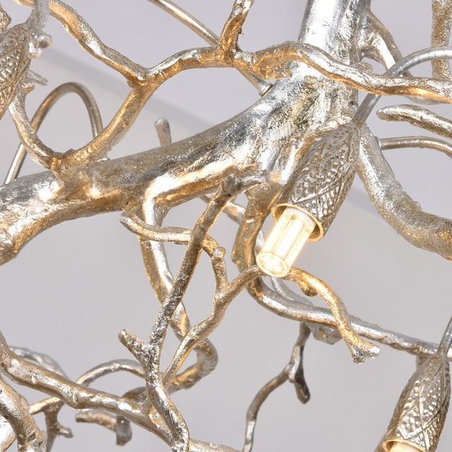 Doris Branch Crystal Chandelier Light - GoldLength 100 cm x Width 62 cm x Height 50 cmBlushlighting