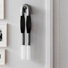 Double Head Antonia Horsehair Sconce-Dia 14cm X H 78cm / ∅ 5.5″ X H 30″-Oil-Rubbed Bronze-Jet Black-Blushlighting