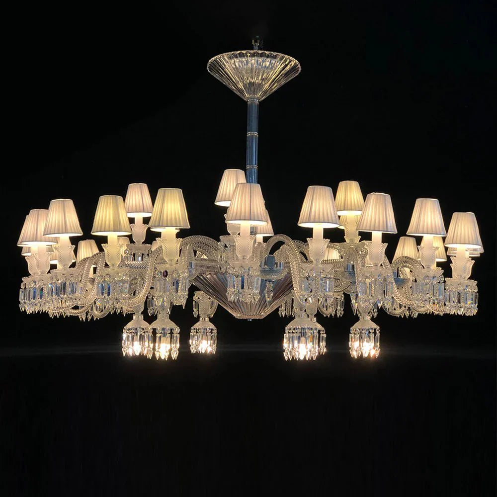 Duplicated 36 Lights Paris Crystal Lighting Chandelier - Blushlighting