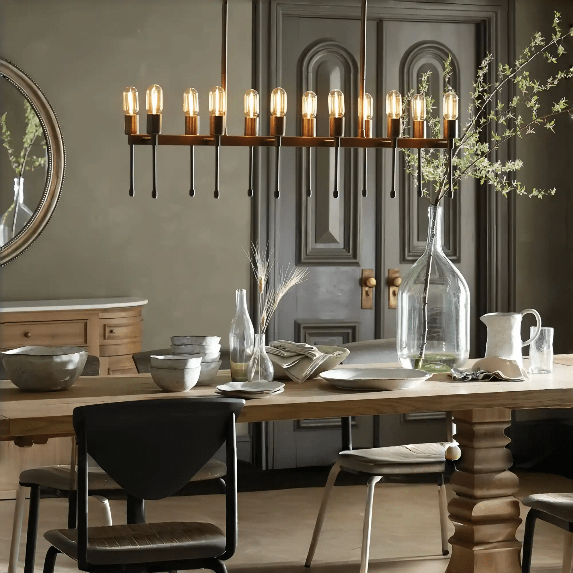 Dyer Chandelier - Blushlighting