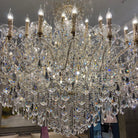 Extra Large Elegant Crystal Chandelier in Branch Style with Candle Layers for Stairs Living Room and Foyer-Chandeliers-Blushlighting
