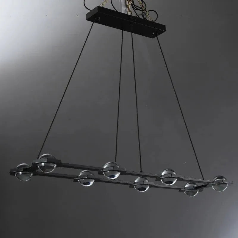 Eclatant Rectangular Chandelier 54" 72"-Blushlighting