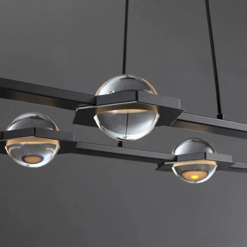 Eclatant Rectangular Chandelier 54" 72"-Blushlighting