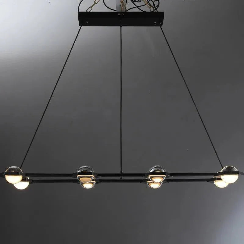 Eclatant Rectangular Chandelier 54" 72"-Blushlighting