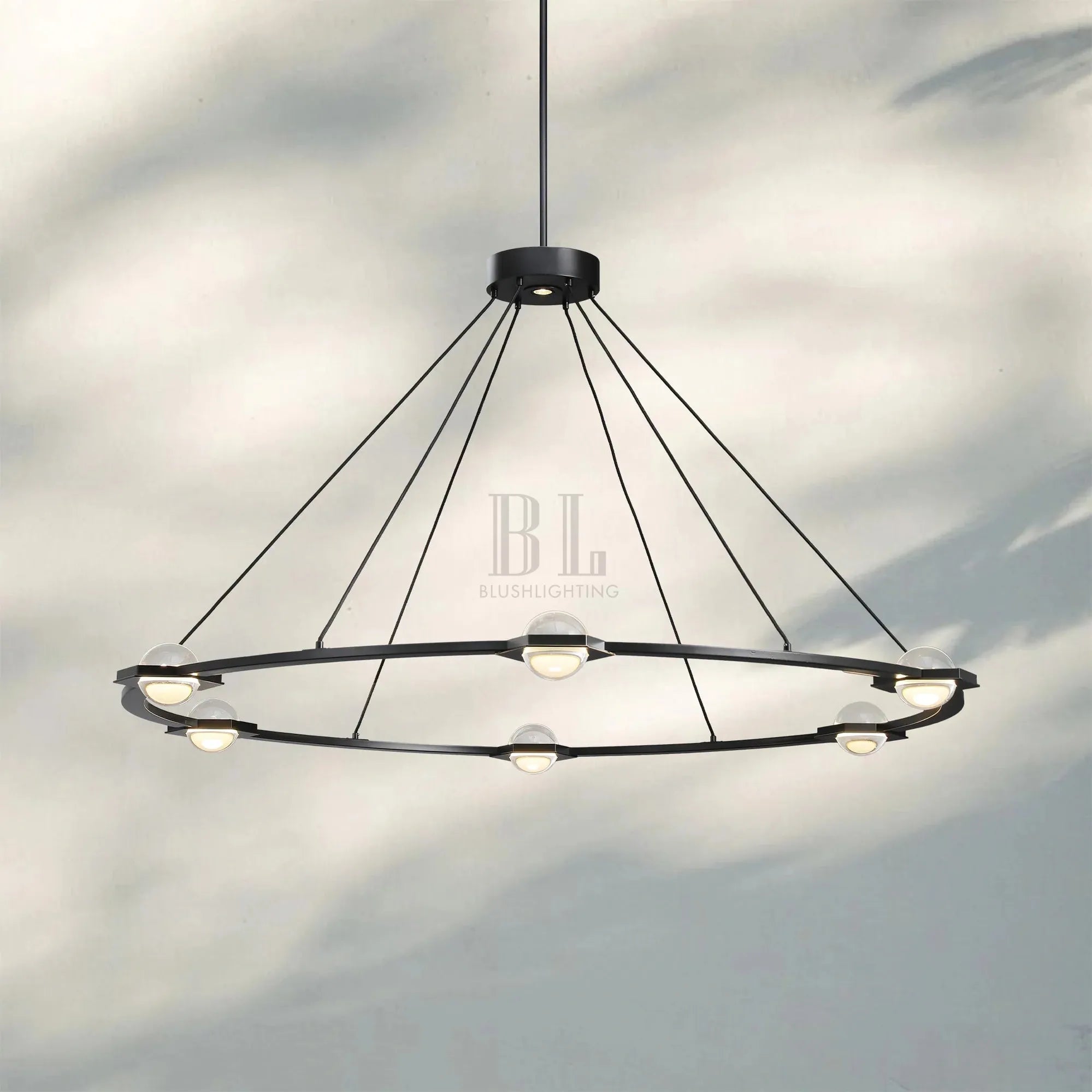 Eclatent Round Chandelier 36'' 48'' 60''-