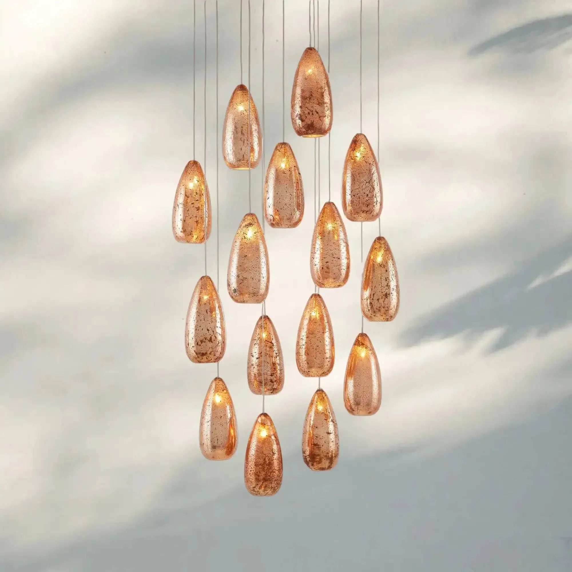 Edda Round Chandelier - 23"Blushlighting