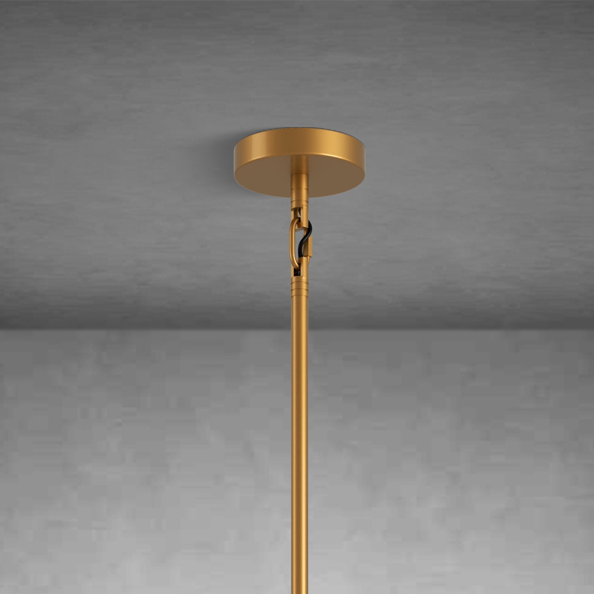 Elegant 48 - inch Polished Brass Round Crystal Chandelier Luxury Lighting - BlackBlushlighting