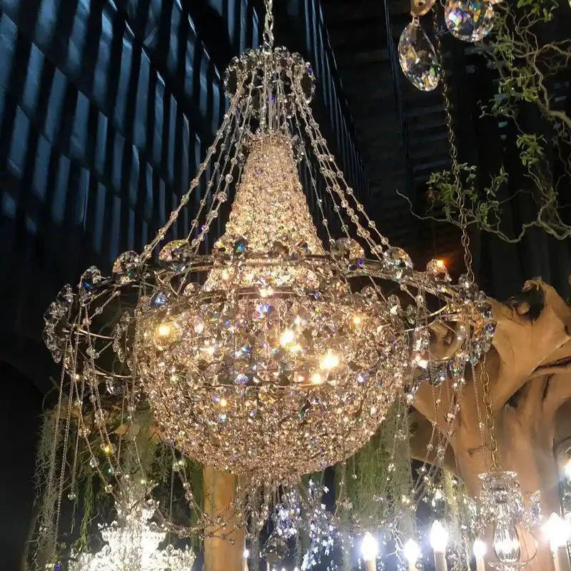 Empire Crystal Chandelier 22“/40“/52” - 22"Blushlighting