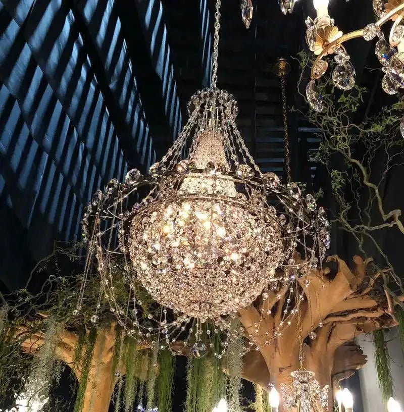 Empire Crystal Chandelier 22“/40“/52” - 32"Blushlighting