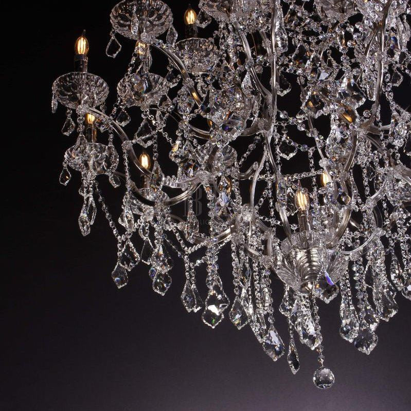 Empire Maria Theresa Crystal Chandelier 60” /50-LIGHT-Chandelier-Blushlighting-Blushlighting