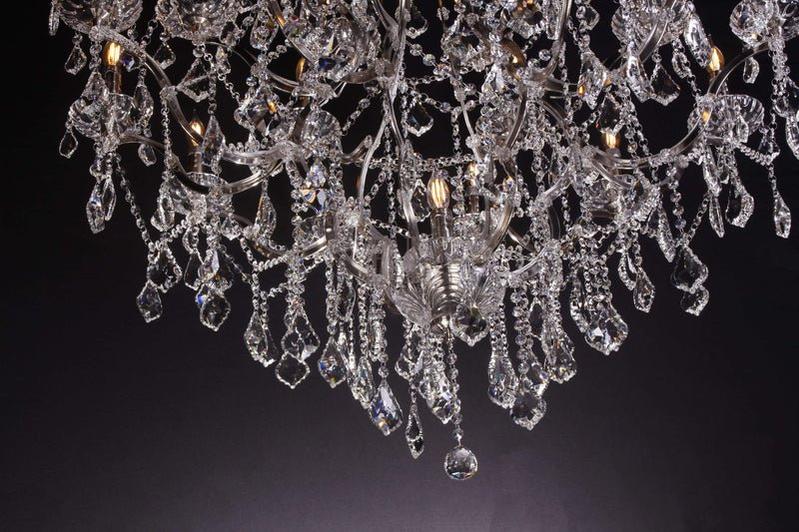 Empire Maria Theresa Crystal Chandelier 60” /50-LIGHT-Chandelier-Blushlighting-Blushlighting