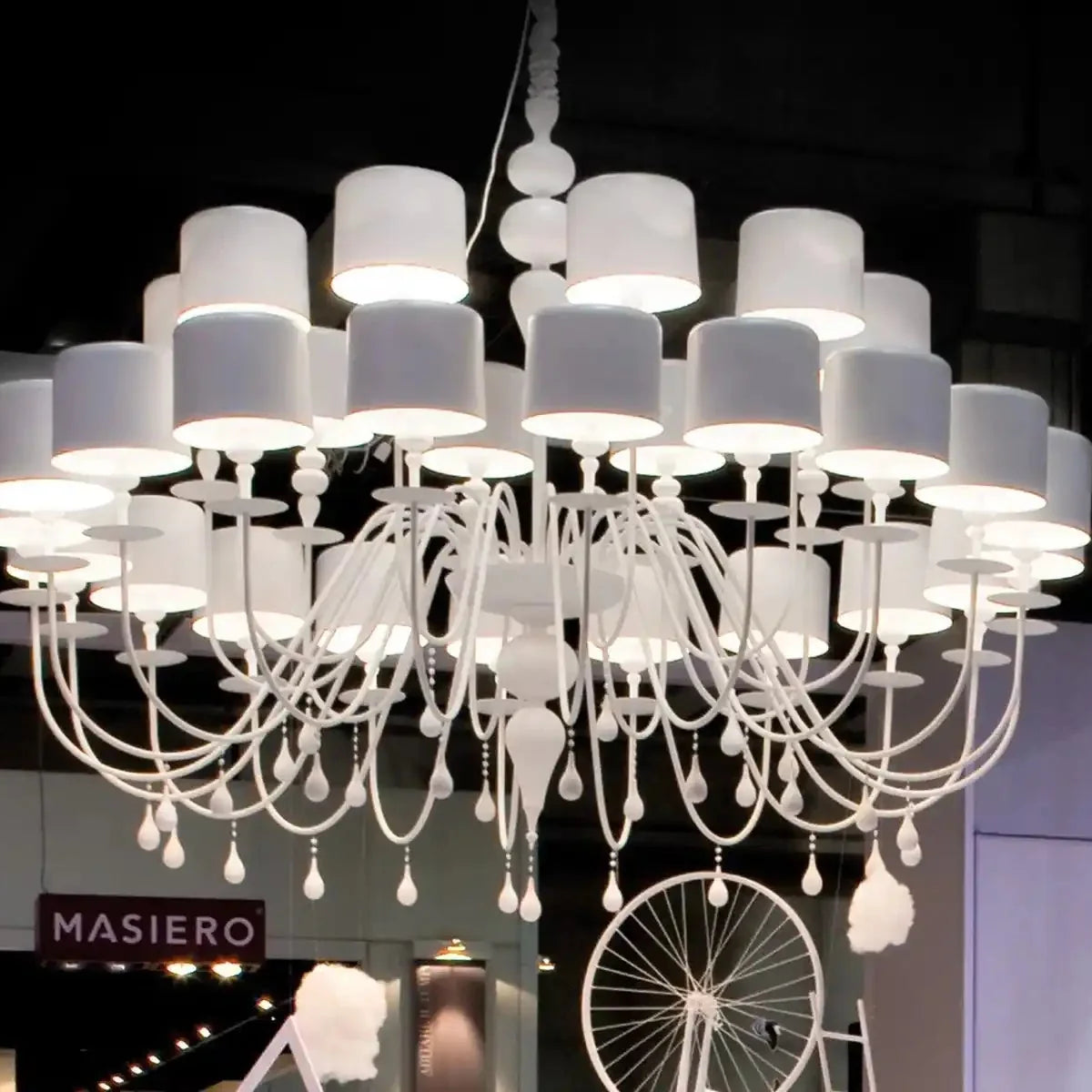 Eva Modern Chandelier 4 Sizes - Blushlighting