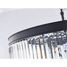 Extra Large 7 - Tier Luxury Crystal Chandelier in Black/Coffee/Gold/Chrome Finish Color - Blushlighting