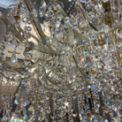 Extra Large Elegant Crystal Chandelier in Branch Style with Candle Layers for Stairs Living Room and Foyer-Chandeliers-Blushlighting