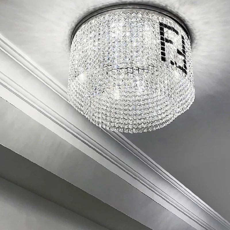 Fendi Modern Crystal Chandelier