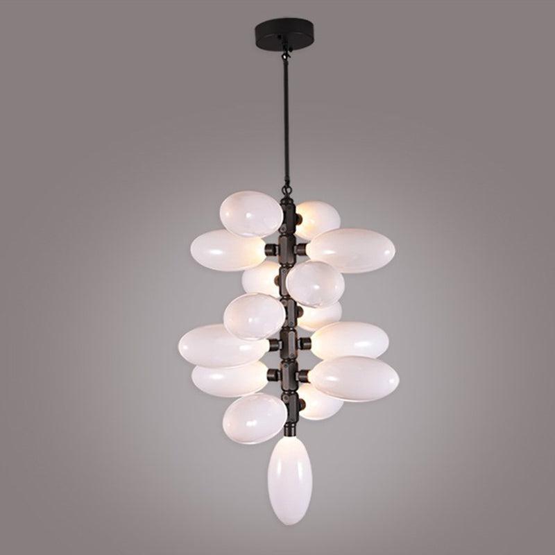 Fashion Vertical Long Grape Chandelier-chandeliers for dining room,chandeliers for stairw-Blushlighting
