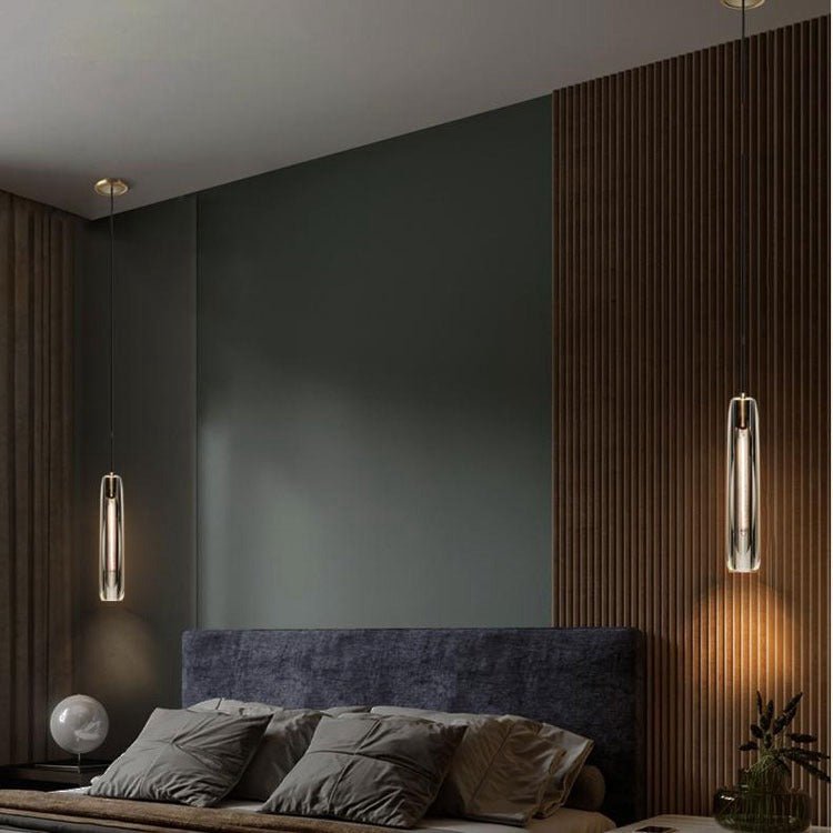 Fenella Crystal Pendant Light Over Kitchen Island - Blushlighting