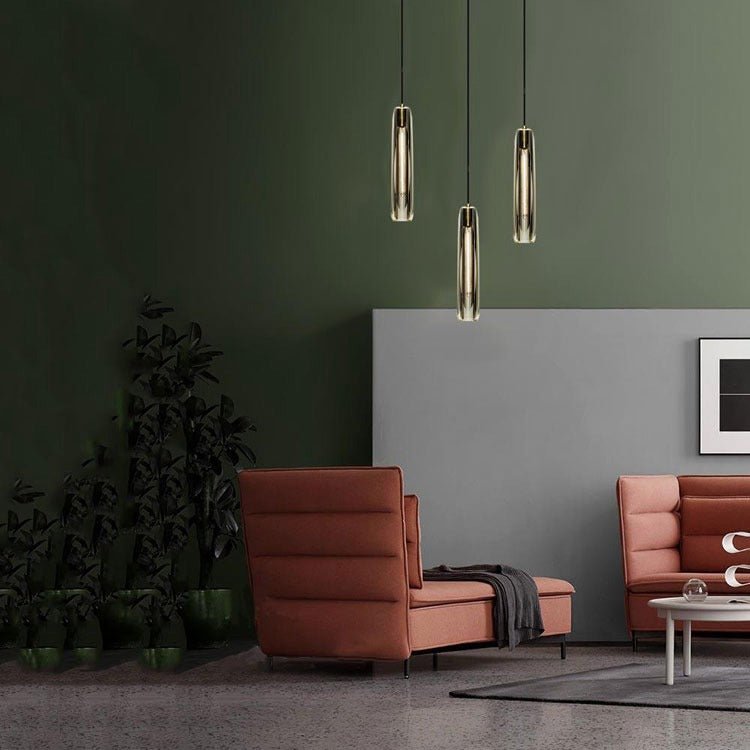 Fenella Crystal Pendant Light Over Kitchen Island - Blushlighting