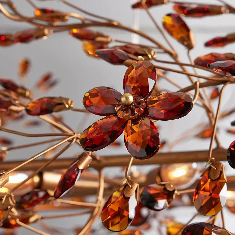Fiore Oval Chandelier 62'' 74'' - 74"BronzeBlushlighting