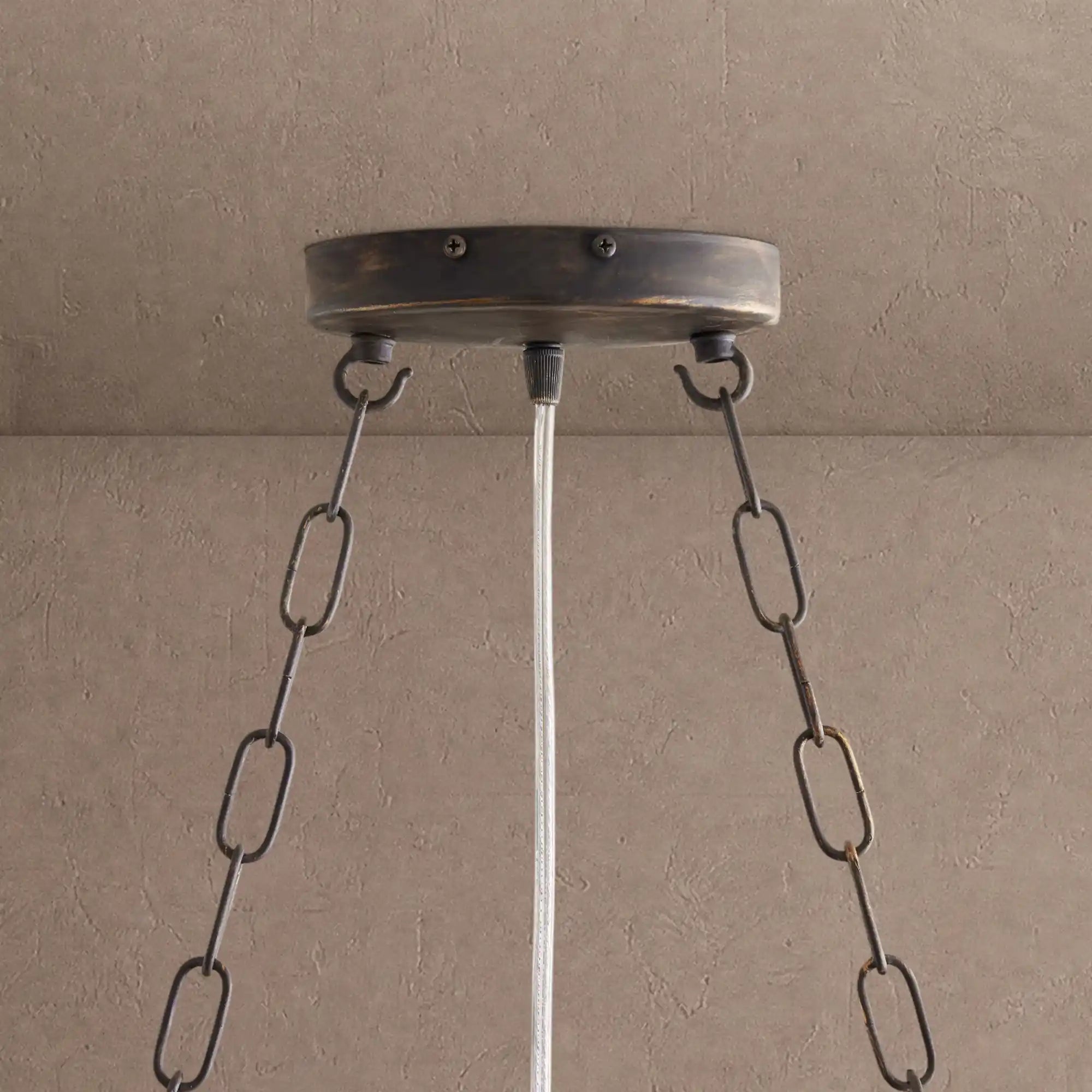 Fiore Oval Chandelier 62'' 74'' - 74"Black/SmokeBlushlighting