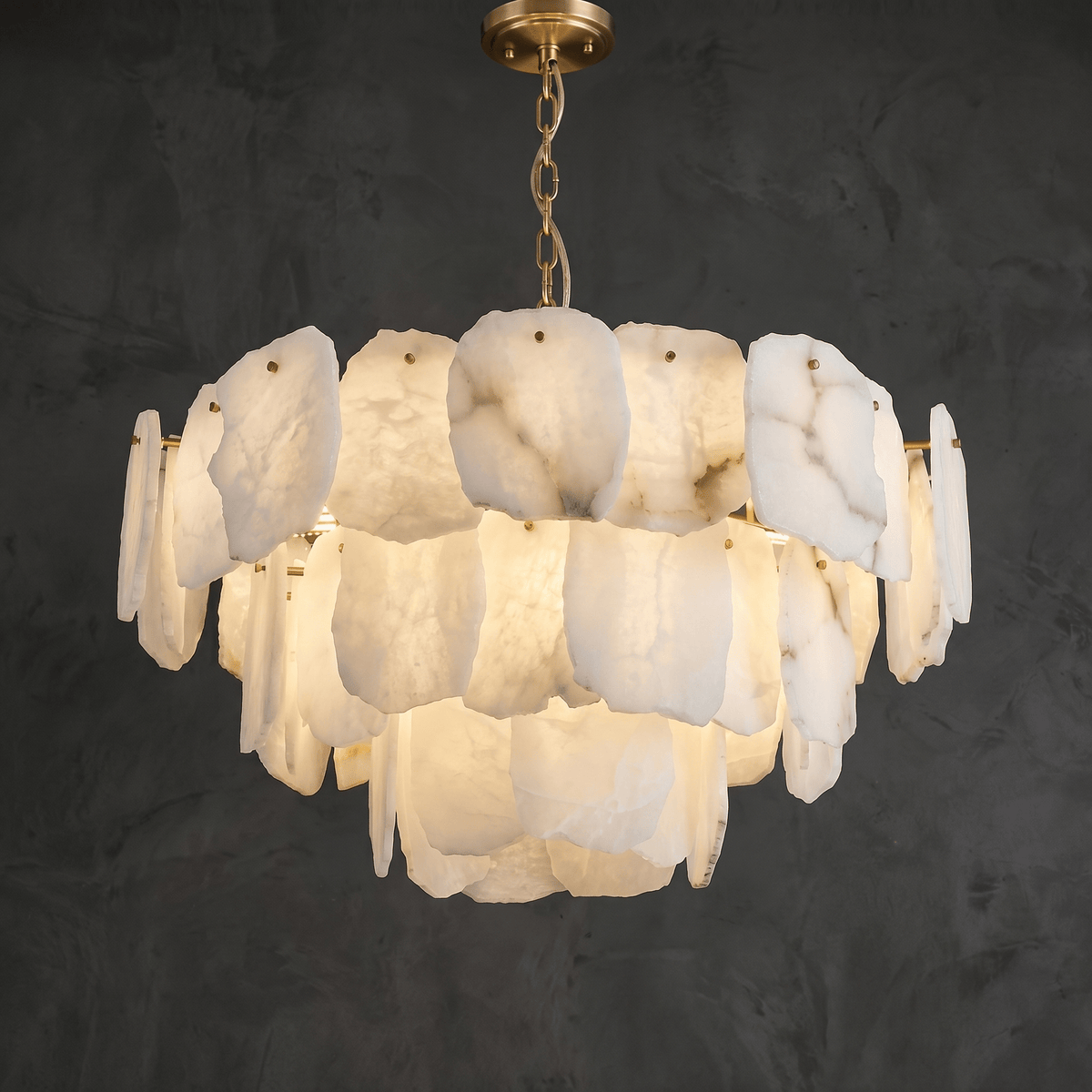 Foglia Leaf Tier Chandelier - D600×H350Blushlighting