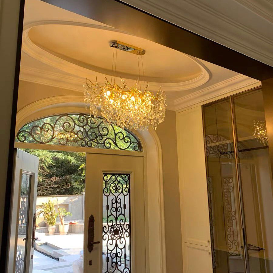 Branch Chandelier Lighting, Modern Chandelier, Glass Pendant Lights for Dining Room, Chandelier Modern for Kitchen Island Gift