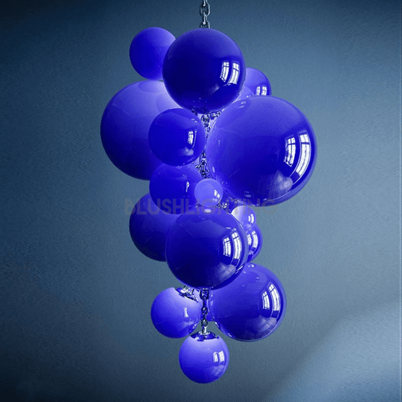 Fruit Grape Hanging Swag Chandelier - Orange23.6" D * 39.4" HCold WhiteBlushlighting