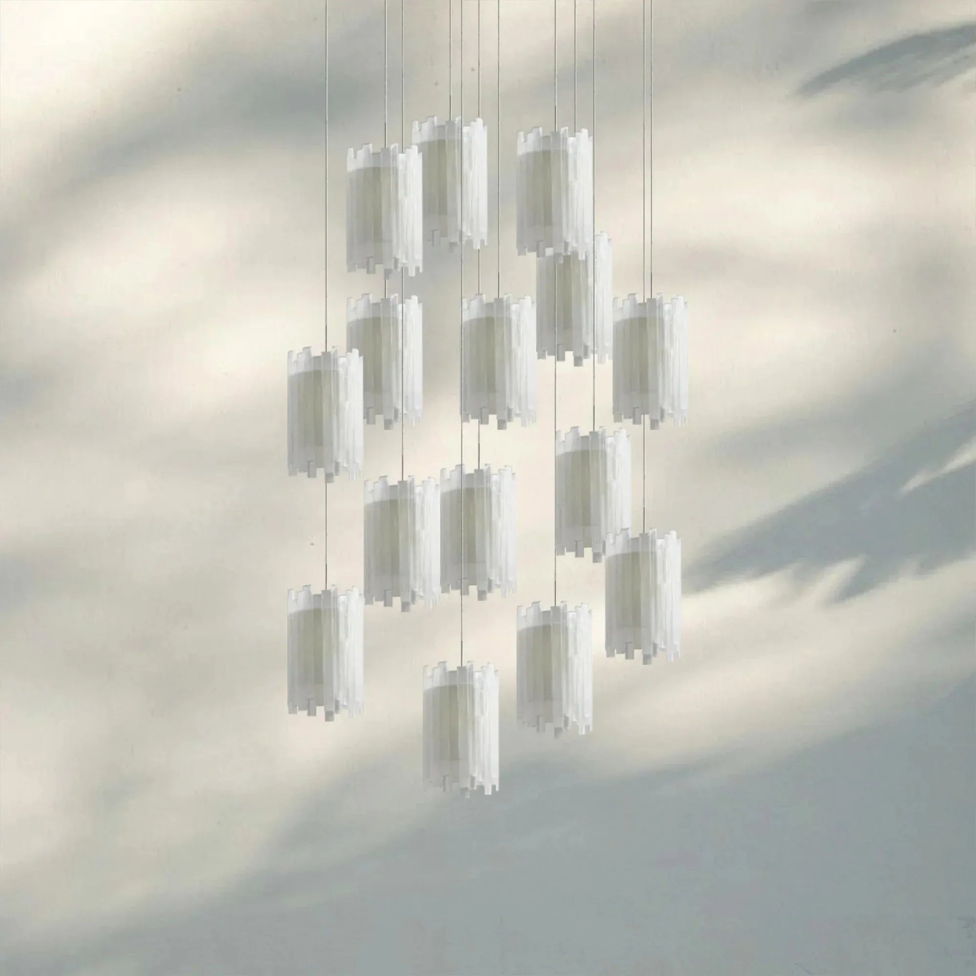Giana Round Chandelier 15/36 Light - 36 - LightBlushlighting