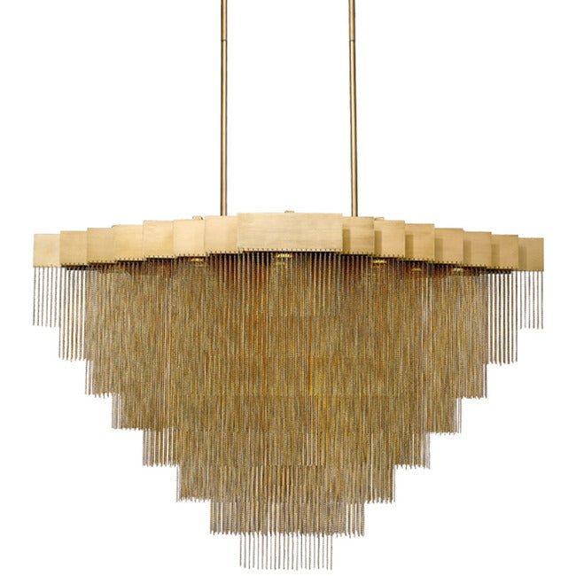 Gildora Linear Chandelier - Gold47.3”Blushlighting