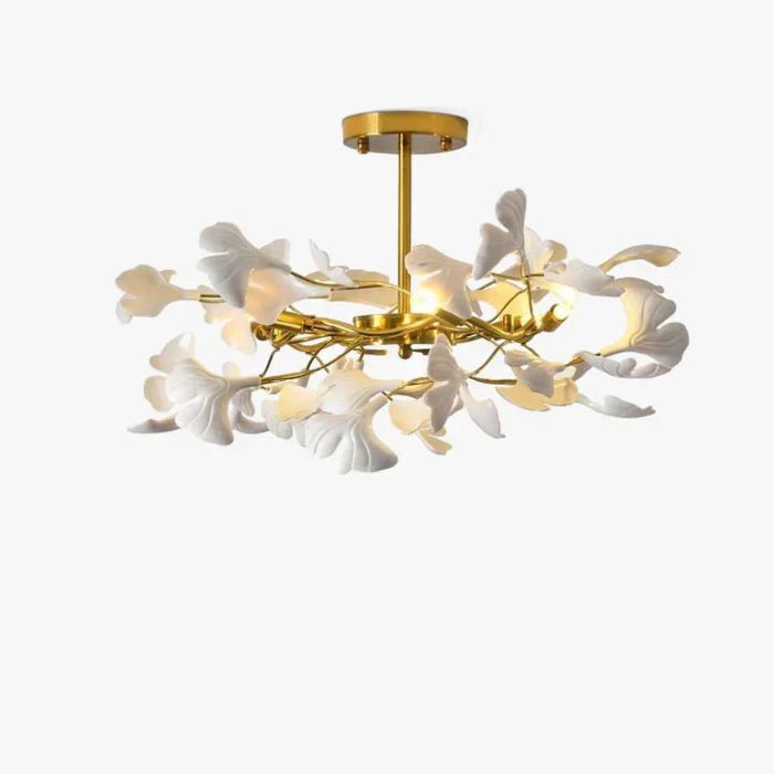Gingko Luxury Chandelier Style B - Dia 47.2″(120cm) x H 11.8″(30cm) ( G9*12 )Blushlighting