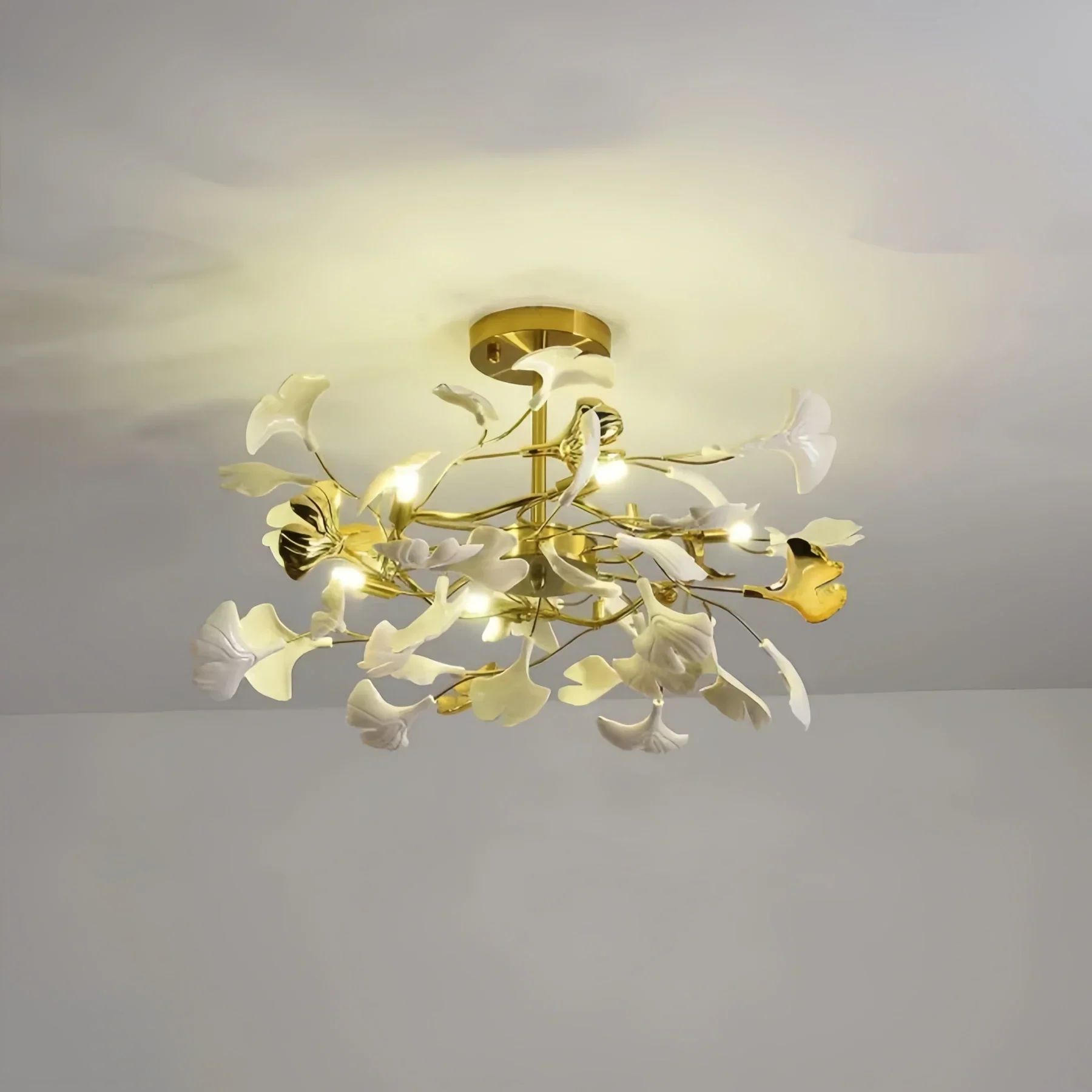 Gingko Luxury Chandelier Style B-