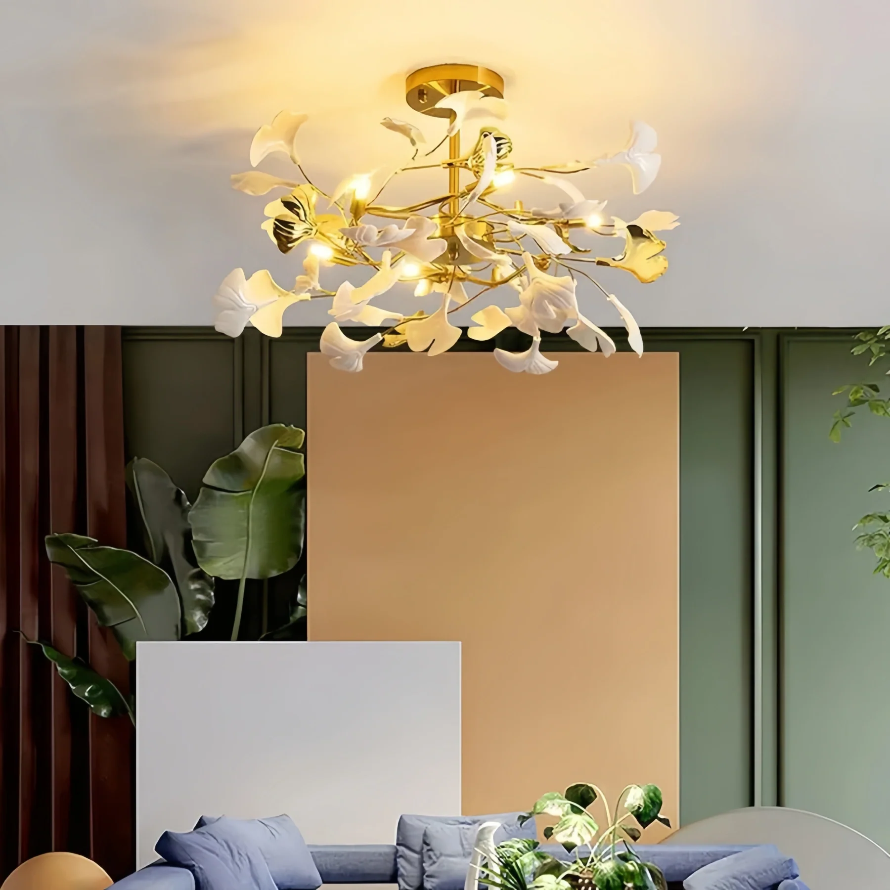 Gingko Luxury Chandelier Style B-