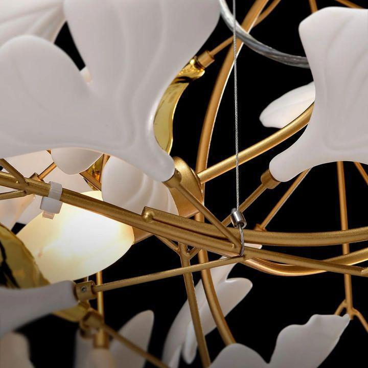 Ginkgo Luxury Chandelier Style D - 8 Lights: L 39.4''(100cm) x H 17.7''(45cm)Blushlighting
