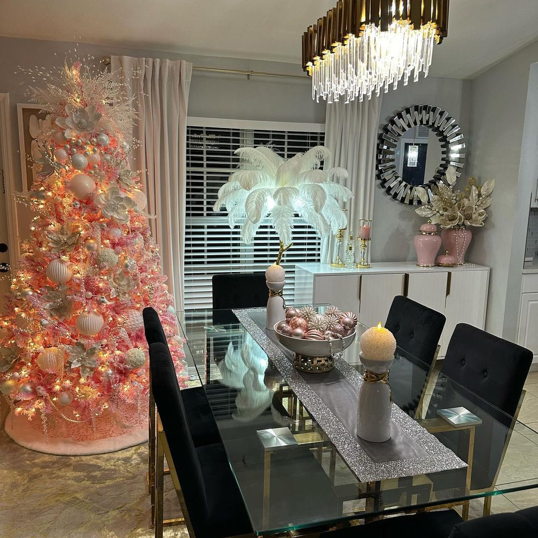 Gold/Silver Round Modern Tiered Metal Crystal Chandelier - Round: 1 Layer D15.7"*H11.8"/4 LightsGoldWarm LightBlushlighting