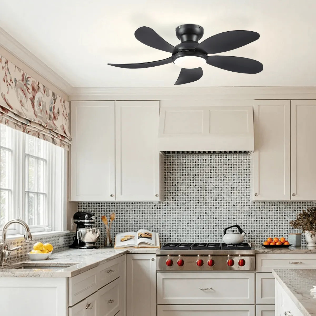Graceshire contemporary ceiling fan - Blushlighting