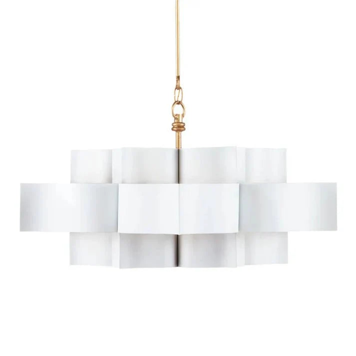 Grand Lotus Large Black Chandelier - Blushlighting