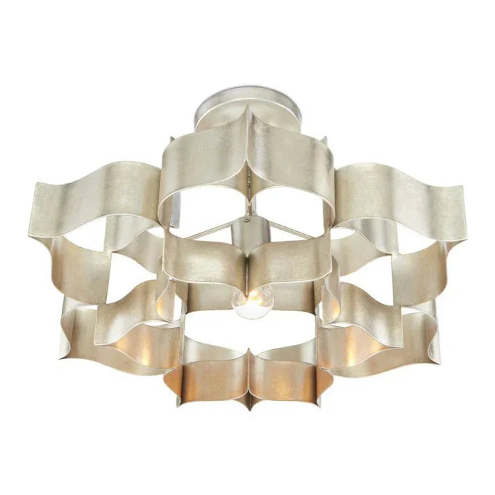 Grand Lotus Large Black Chandelier - Blushlighting