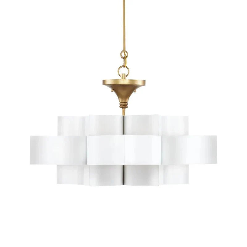 Grand Lotus Large Black Chandelier - Blushlighting