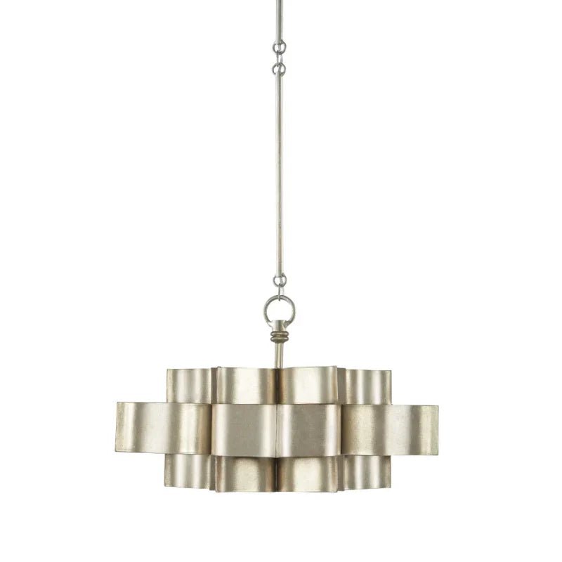 Grand Lotus Large Black Chandelier - Blushlighting