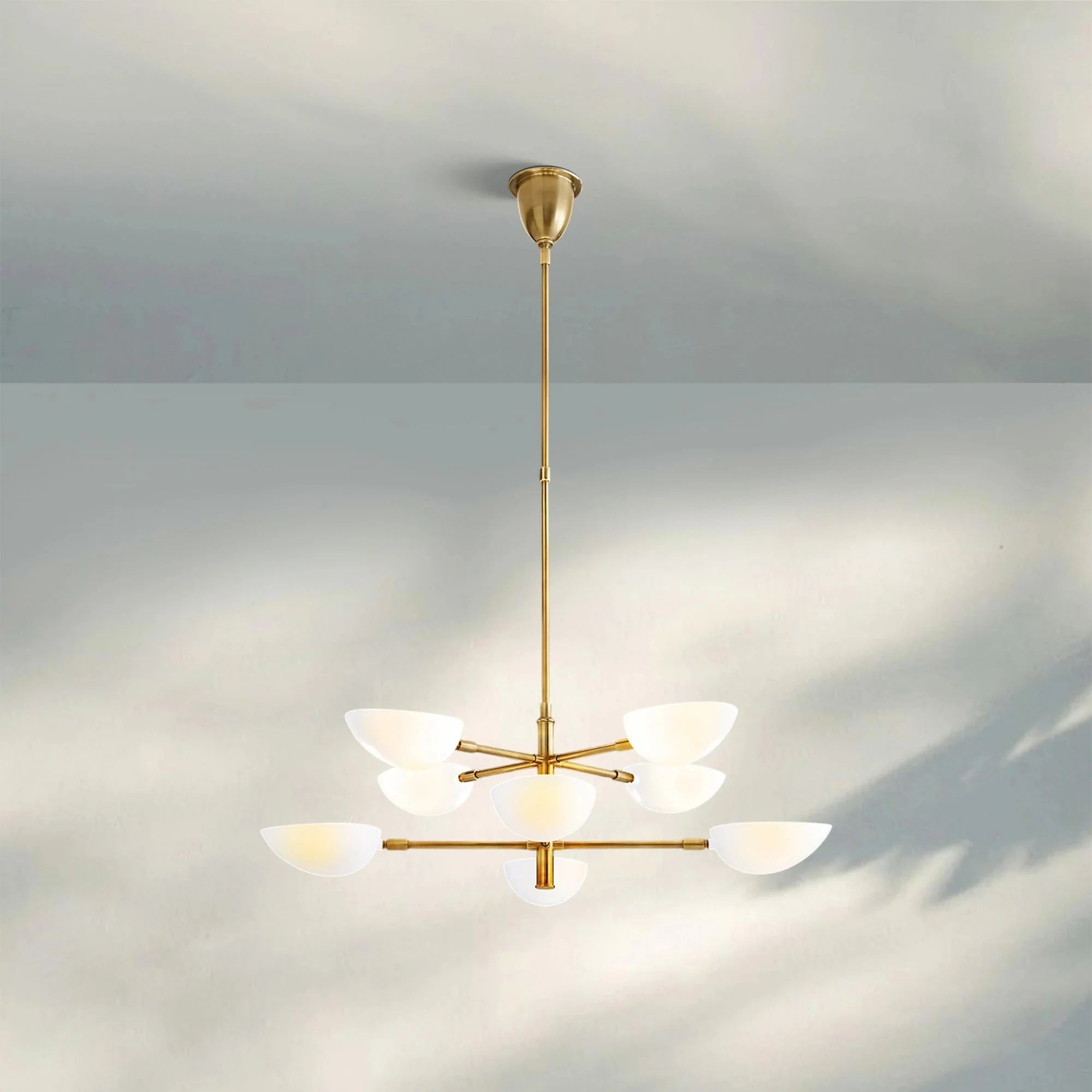 Graphica Chandelier 38" 73'' - Blushlighting