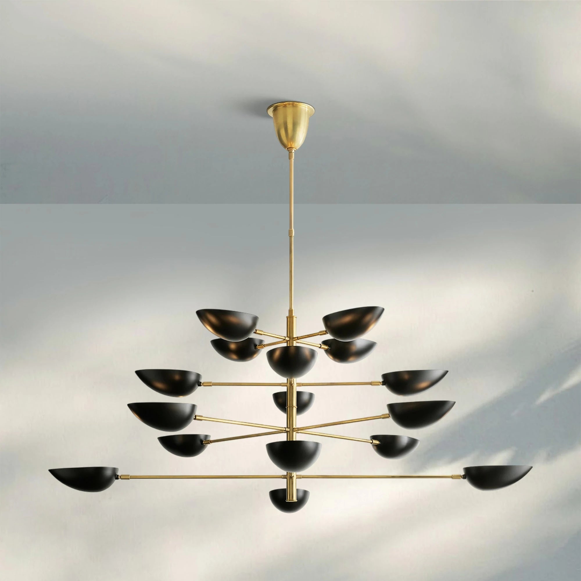 Graphica Chandelier 38" 73'' - Blushlighting