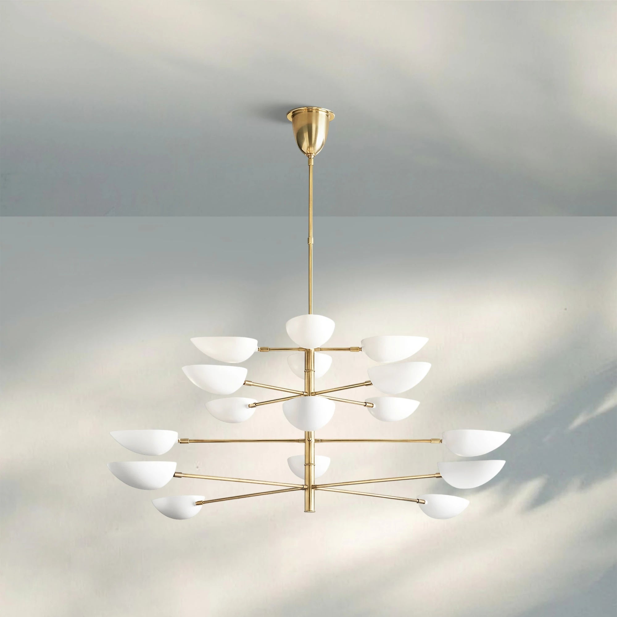 Graphica Chandelier 38" 73'' - Blushlighting